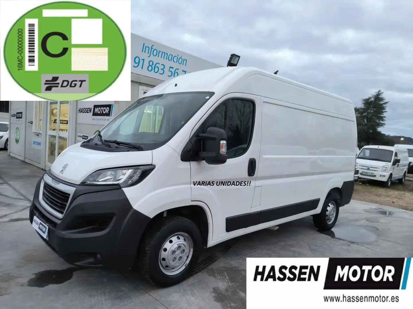 Peugeot Boxer Furgón 2.2BlueHDI 333 L2H2 S&S 120 Weiß - 1