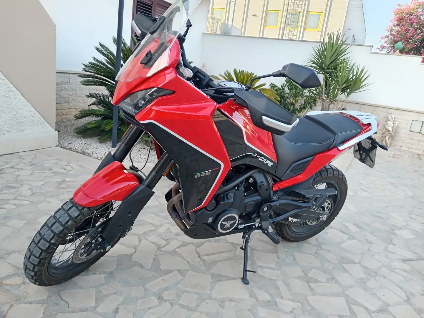 Moto Morini X-Cape Cerchi a raggi Rosso - 2