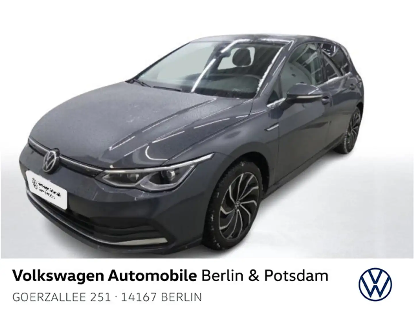 Volkswagen Golf VIII 1.5 eTSI DSG Style Navi Stdhz R-Kam Grau - 1