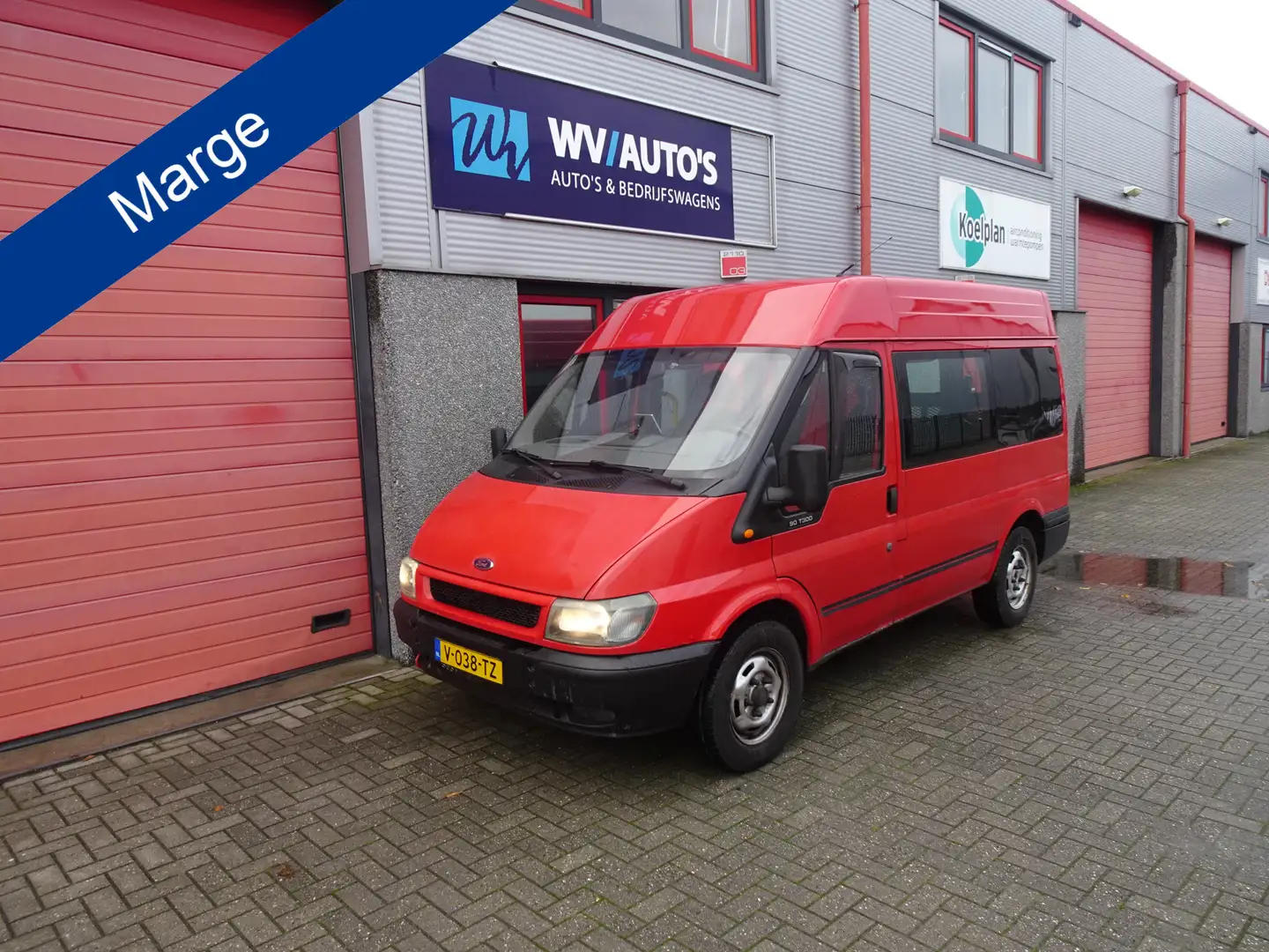Ford Transit 300S 2.4TDdi rolstoelbus met lift automaat Rot - 1