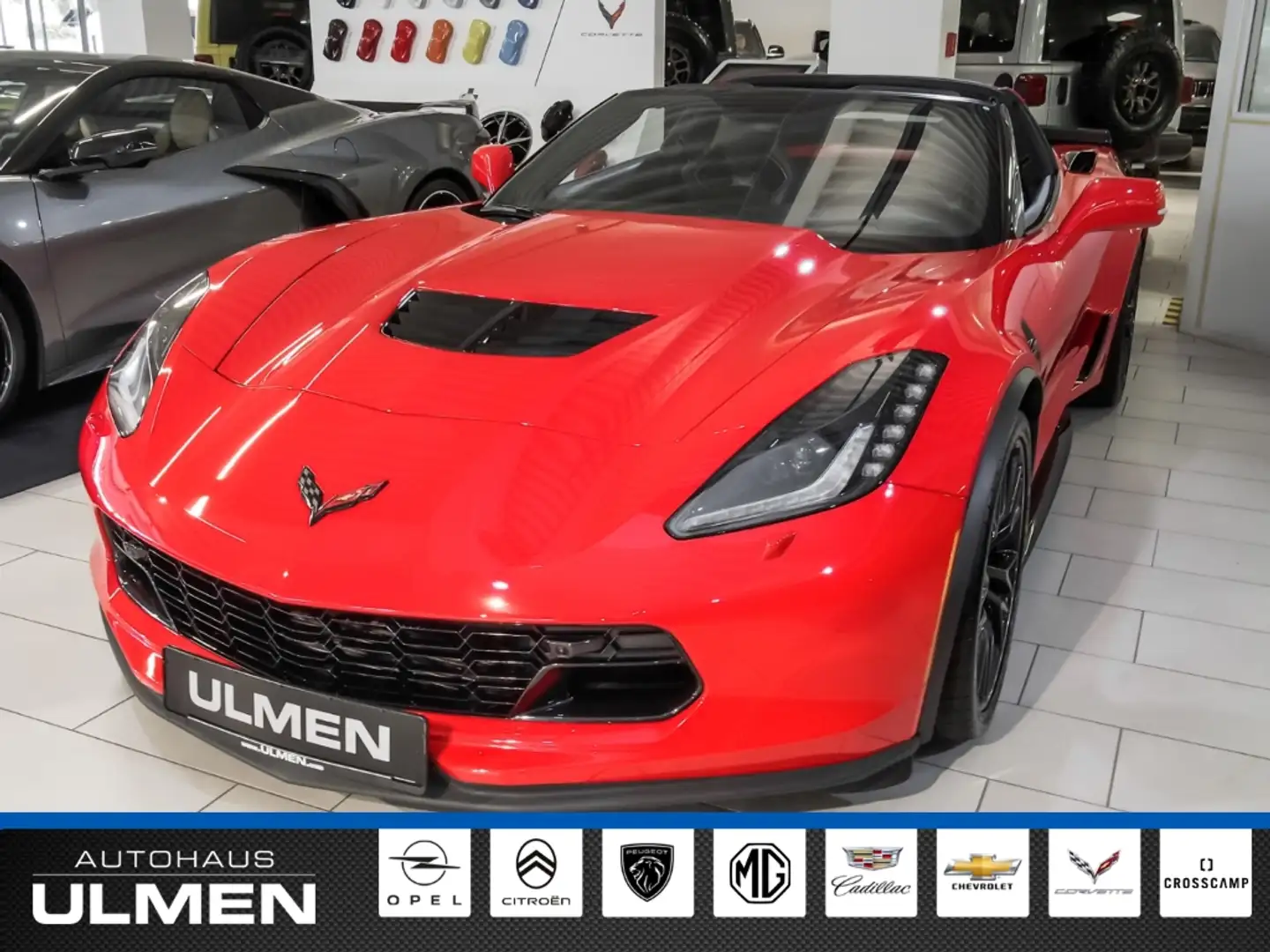 Corvette Z06 6.2 V8 3LZ EU-Modell Klappe HUD Bose Competition Roşu - 2