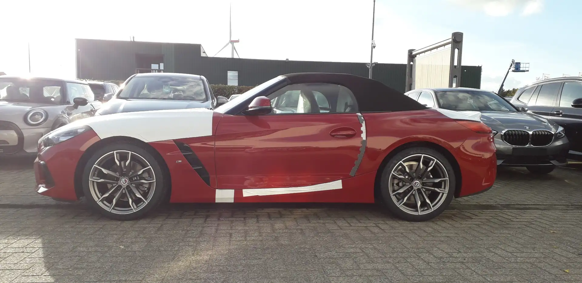 BMW Z4 sDrive30i Aut. Rouge - 2