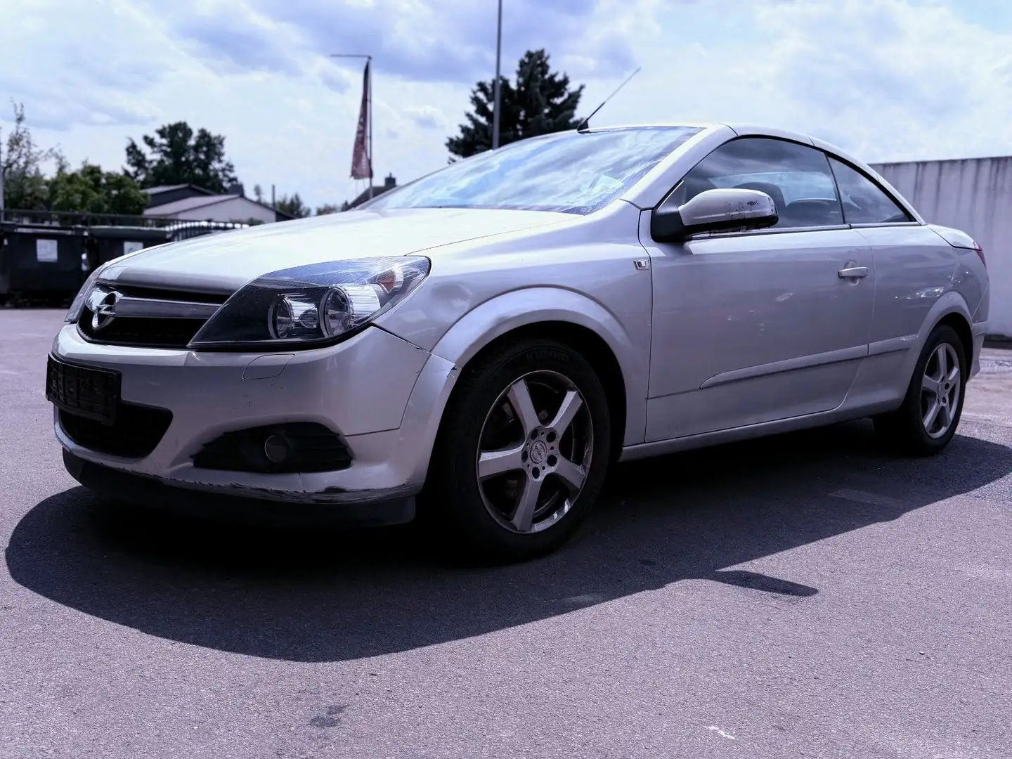 Opel Astra H Twin Top Edition*Klima*Cabrio* Srebrny - 1