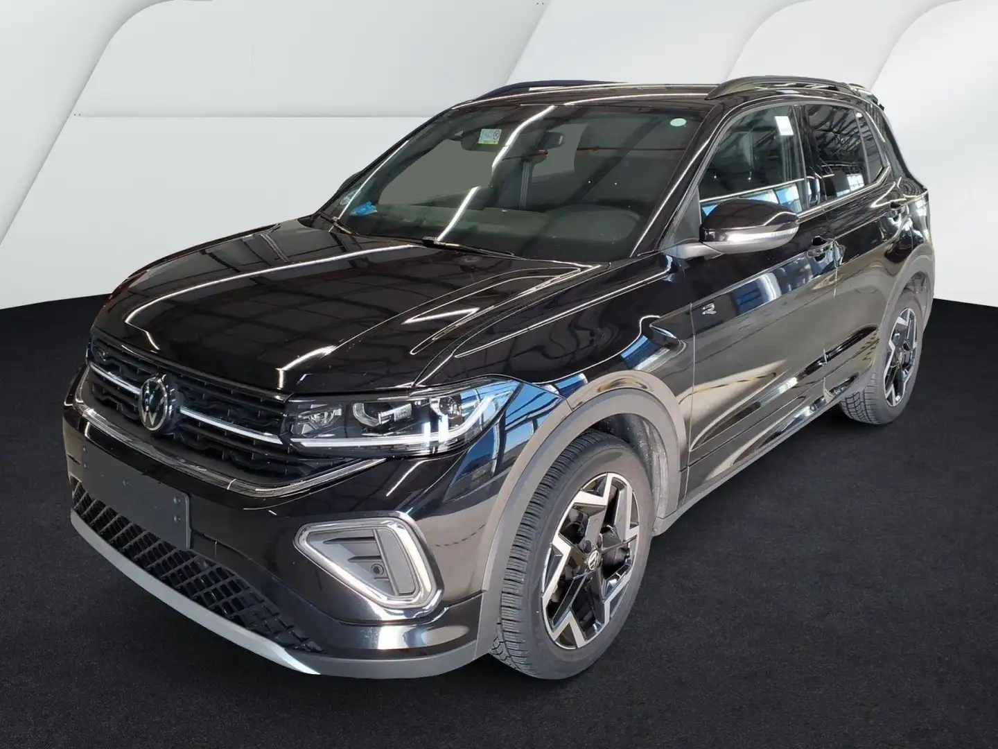 Volkswagen T-Cross 1.5 TSI DSG R-Line AHK Kamera Navi ACC Schwarz - 2
