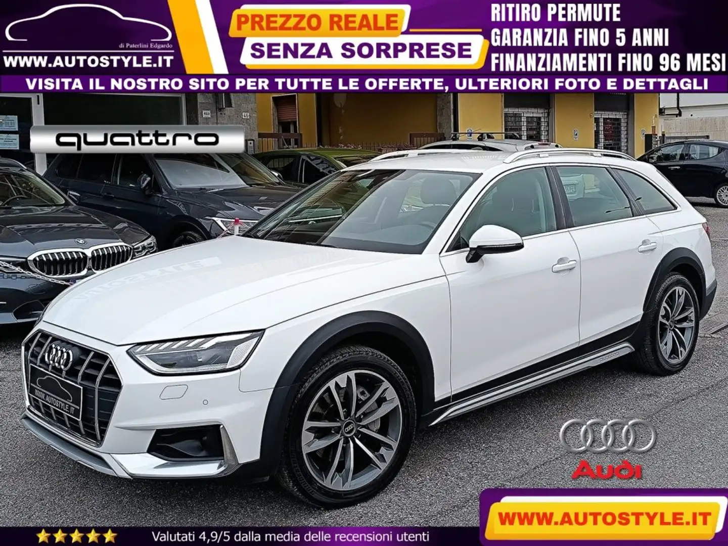 Audi A4 allroad 40 TDI 204Cv S-Tronic quattro 2.0 4x4 Bianco - 1