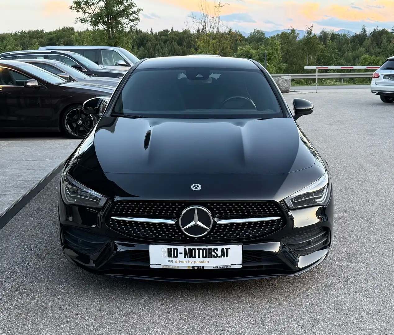 Mercedes-Benz CLA 200 d SB Aut. *AMG-Line*1.Besitz*Leder*Navi*LED*RFK* Schwarz - 2