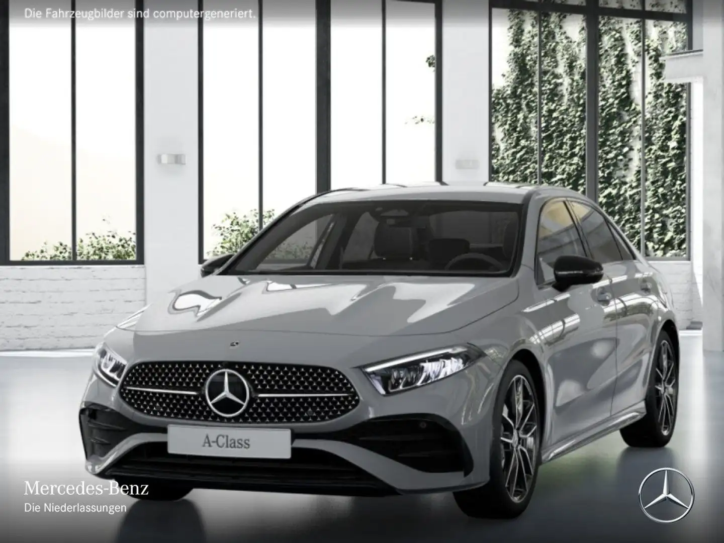 Mercedes-Benz A 180 Lim AMG+NIGHT+AHK+LED+KAMERA+7G Grau - 2
