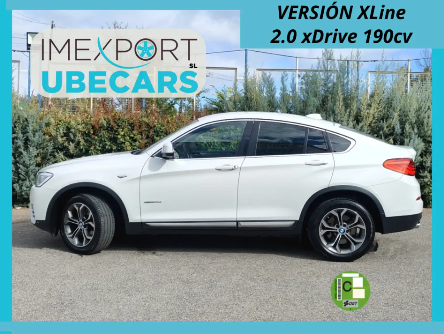 BMW X4 xDrive 20dA Blanco - 1