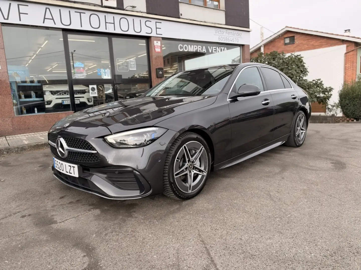 Mercedes-Benz C 220 220d 9G-Tronic Gris - 2