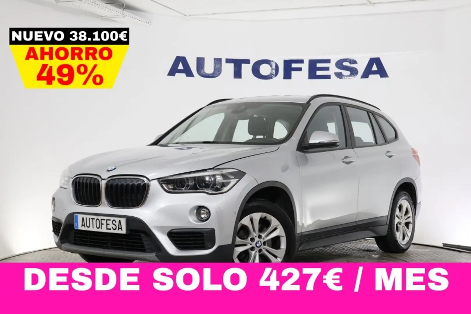 BMW X1 xDrive 18d Gris - 1