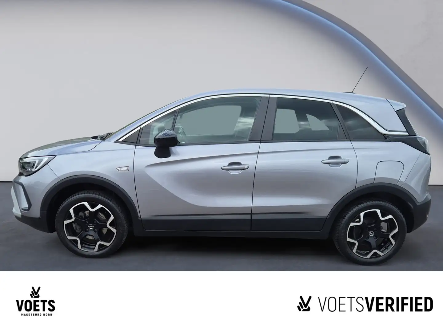 Opel Crossland X Crossland (X) 1.2 TURBO GS LINE LED+Navi+PDC Gris - 2