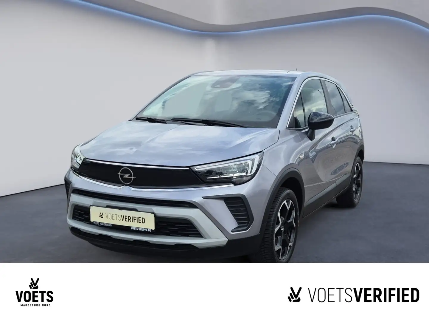 Opel Crossland X Crossland (X) 1.2 TURBO GS LINE LED+Navi+PDC Gris - 1
