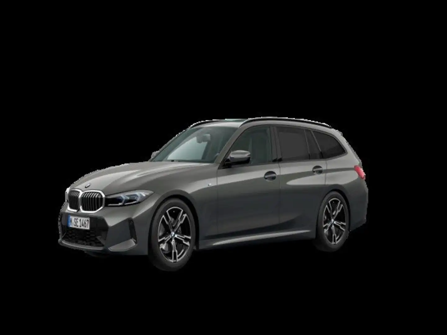 BMW 320 320dA xDrive Touring Gris - 2