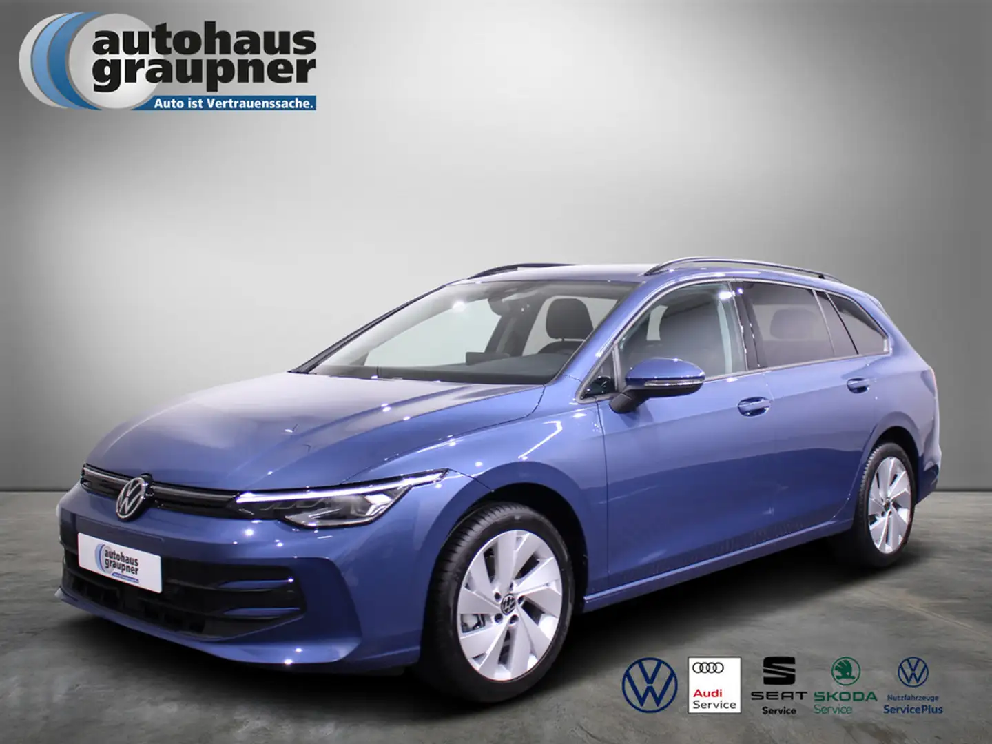 Volkswagen Golf VIII Variant 1.5 TSI Life AHK ACC LED Blau - 1