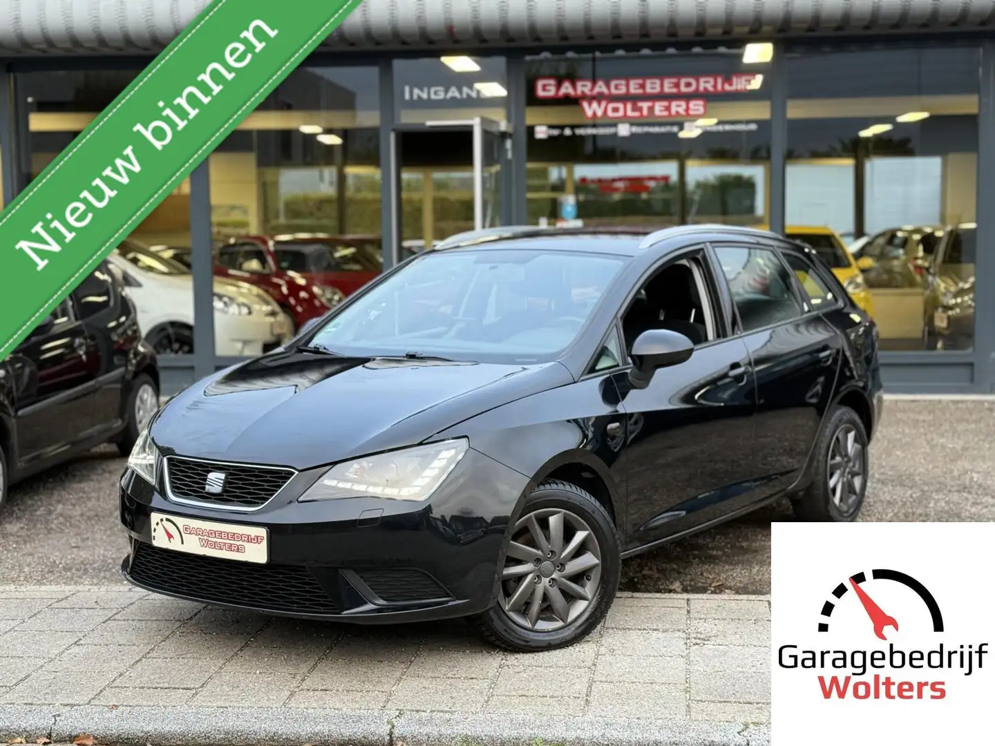 SEAT Ibiza ST 1.4 Style STOELVERWARM. ECC LMV NW APK Noir - 1