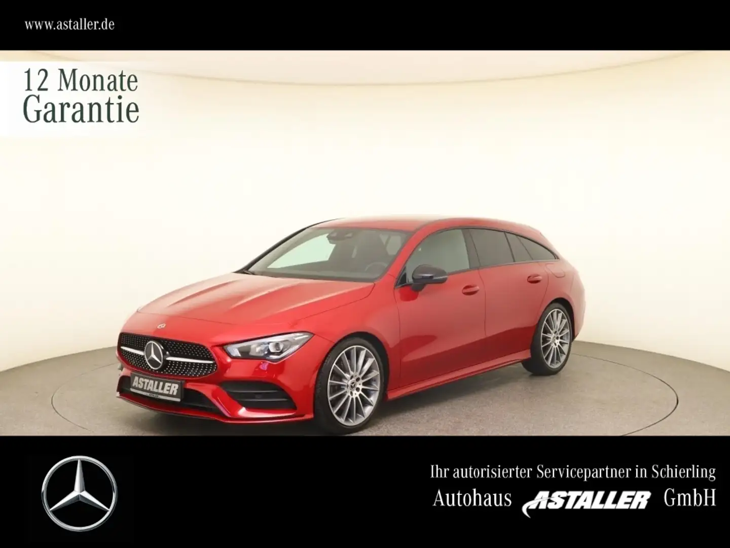 Mercedes-Benz CLA 220 d 4M SB AMG-Line AHK+LED+Navi+SHZ+Night Piros - 1