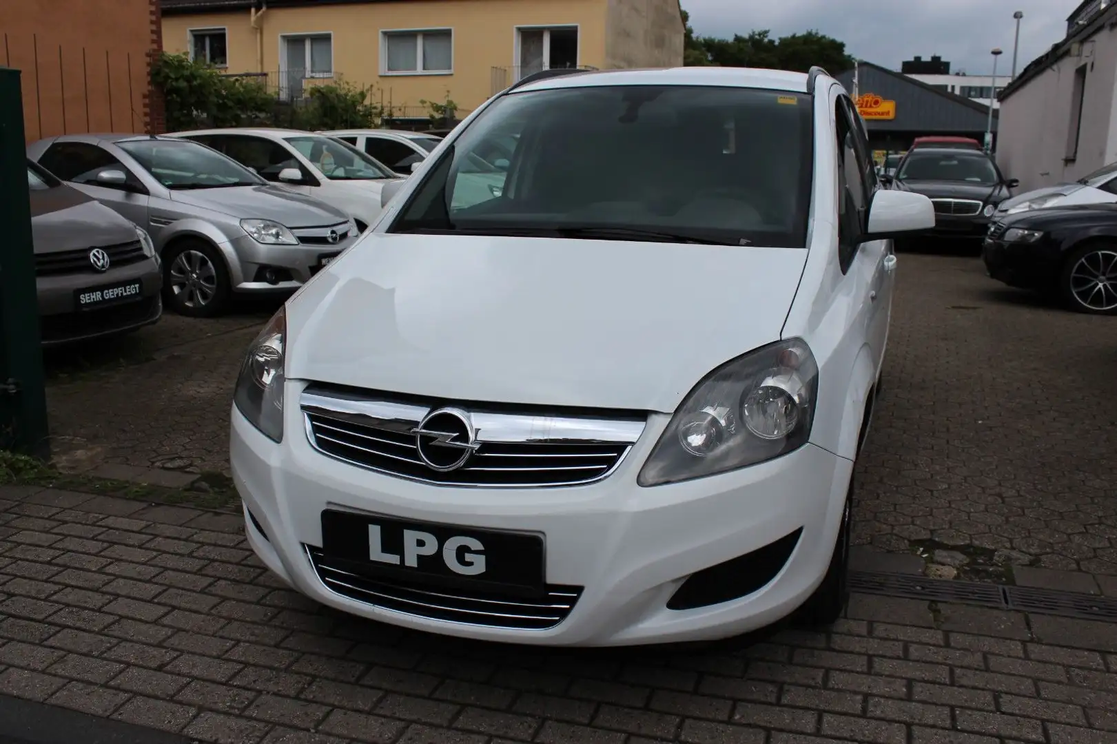 Opel Zafira B Family 1.6 Benzin/Erdgas/7 Sitzer/Klima Blanco - 1