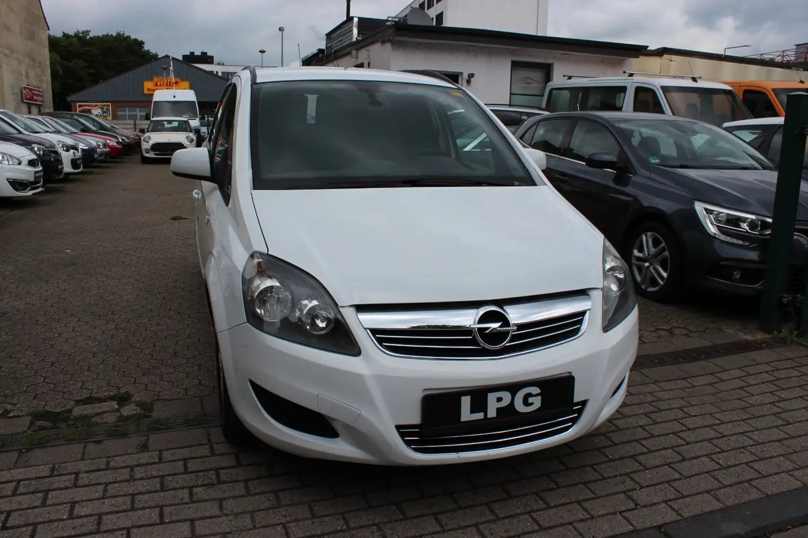 Opel Zafira B Family 1.6 Benzin/Erdgas/7 Sitzer/Klima Blanco - 2
