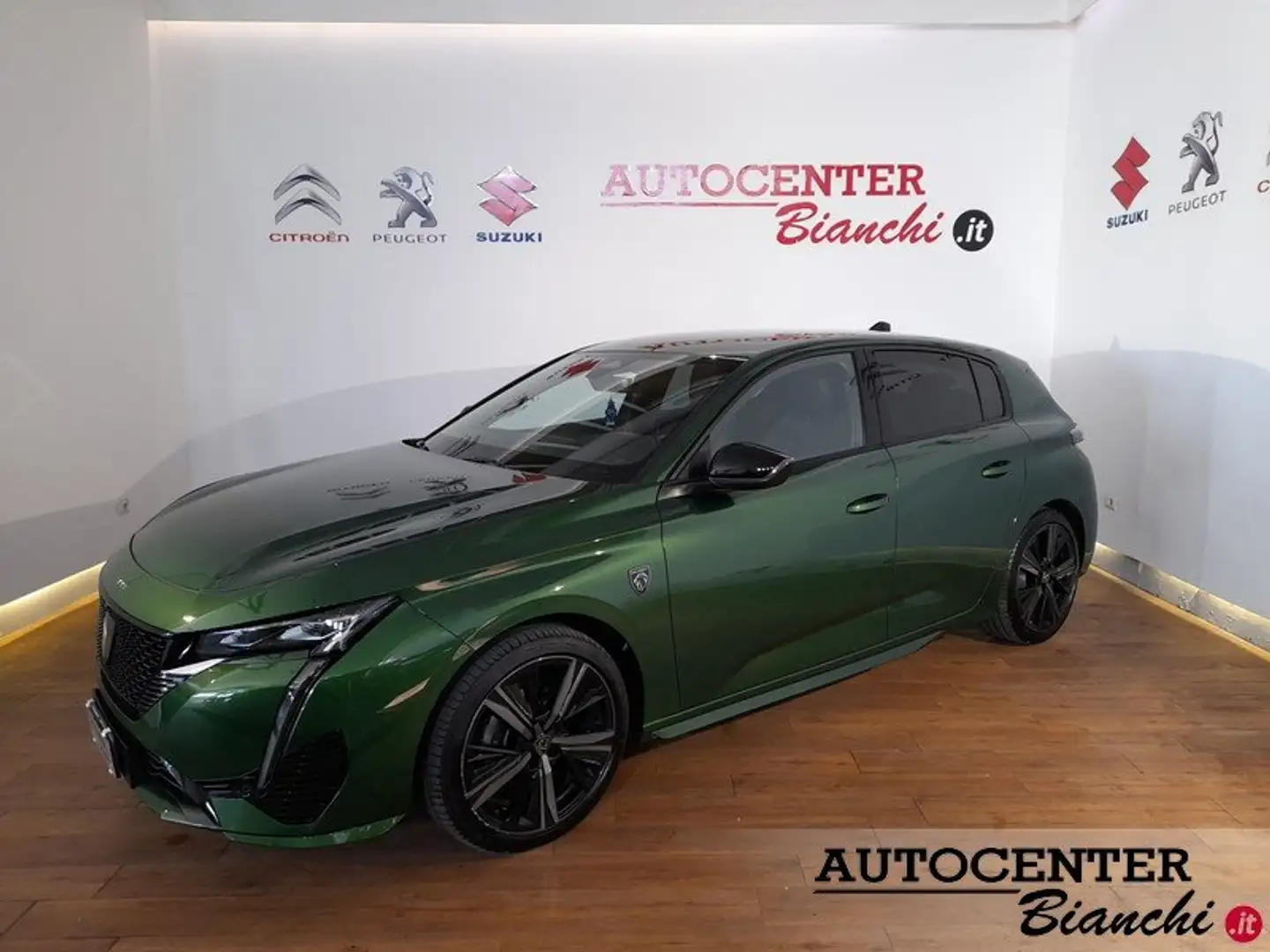Peugeot 308 308 III 2021 1.2 puretech t GT s Verde - 1