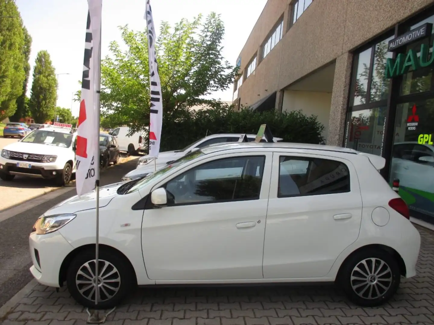Mitsubishi Space Star 1.2 Invite SDA - NEOPATENTATI Blanc - 2