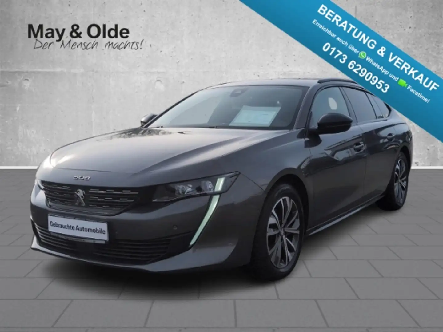 Peugeot 508 SW Navi ACC Apple CarPlay SHZ LED PDC RFK15 Grigio - 1