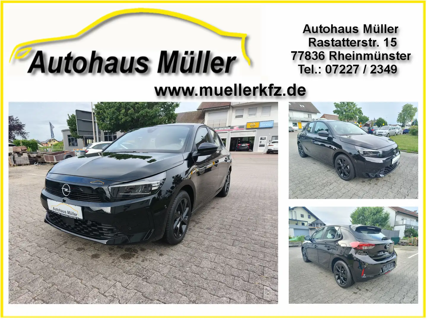Opel Corsa F Sitzheiz* StartStop* Zwart - 1