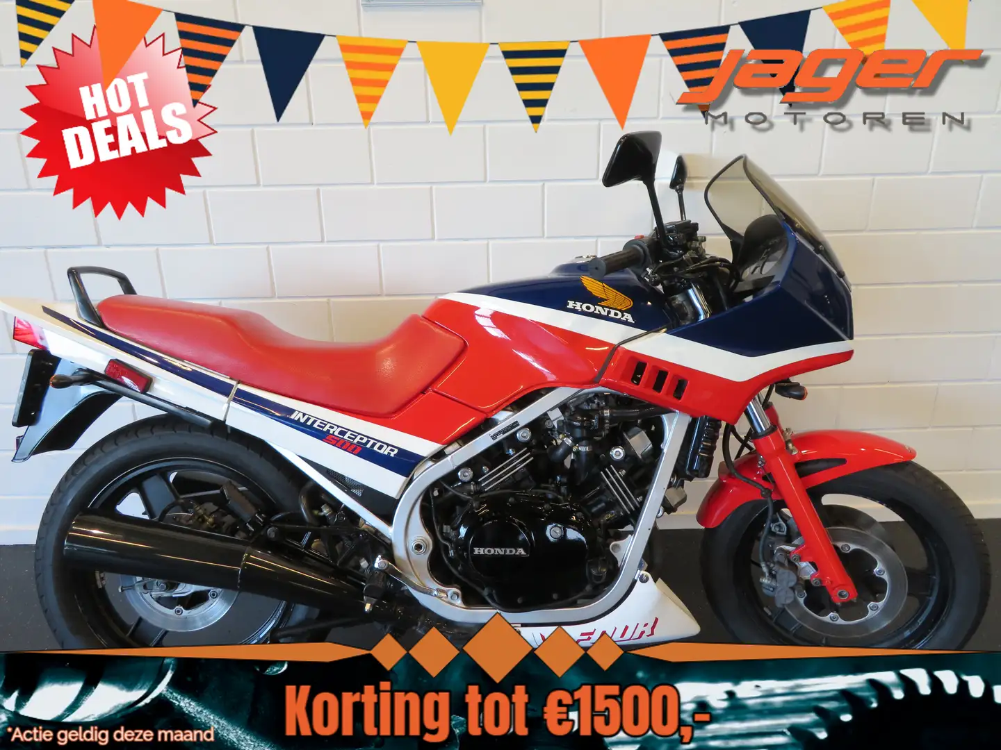 Honda VF 500 F2 VF500 PERFECT! HISTORIE Rouge - 1