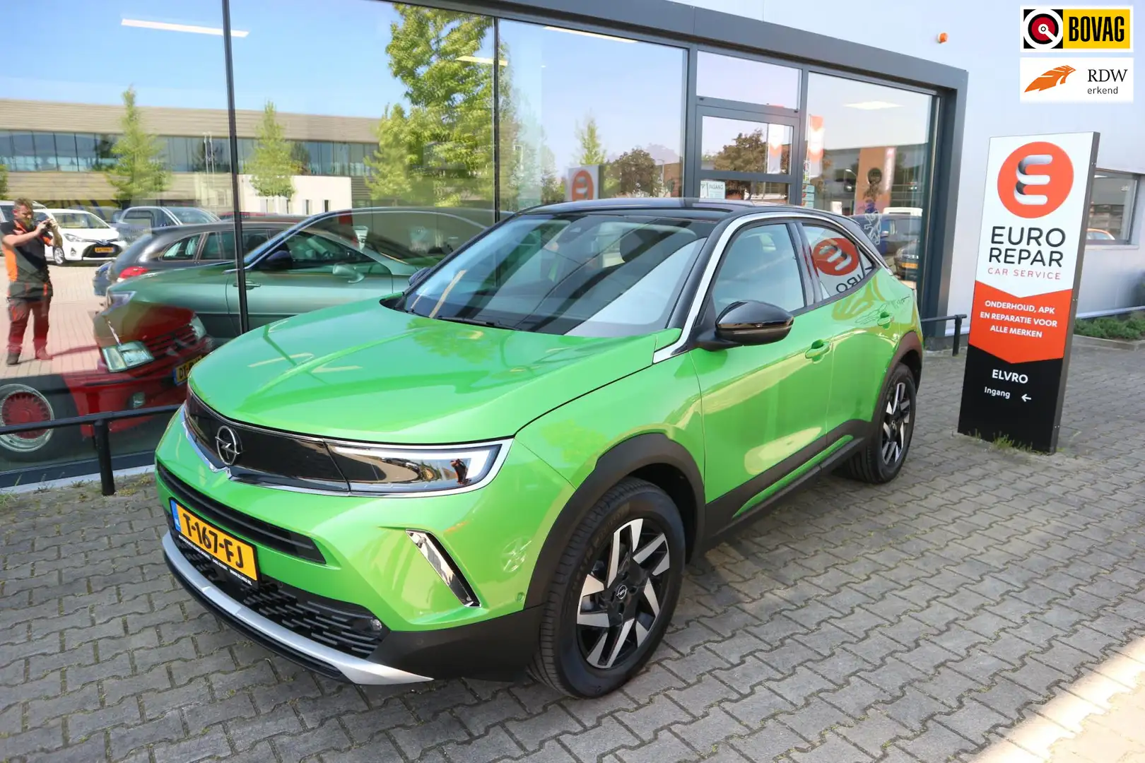 Opel Mokka 1.2 TURBO ELEGANCE NAVI CAMERA CLIMA CRUISE!! Groen - 1