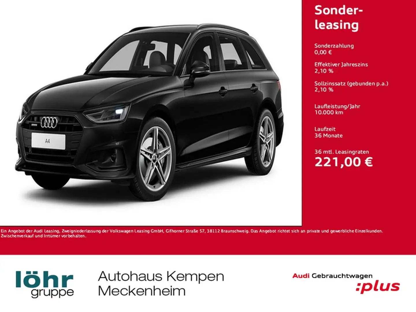 Audi A4 Avant 40 TDI 18" ASL NAVI+VC KLIMAAT OPTIK-PKT Schwarz - 1