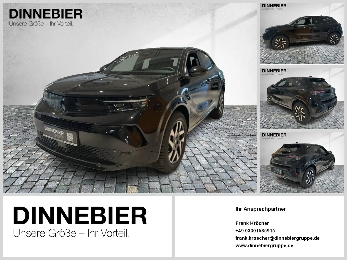 Opel Mokka GS. Hybrid. 6-Gang-Doppelku ACC CAM LED LM Schwarz - 1