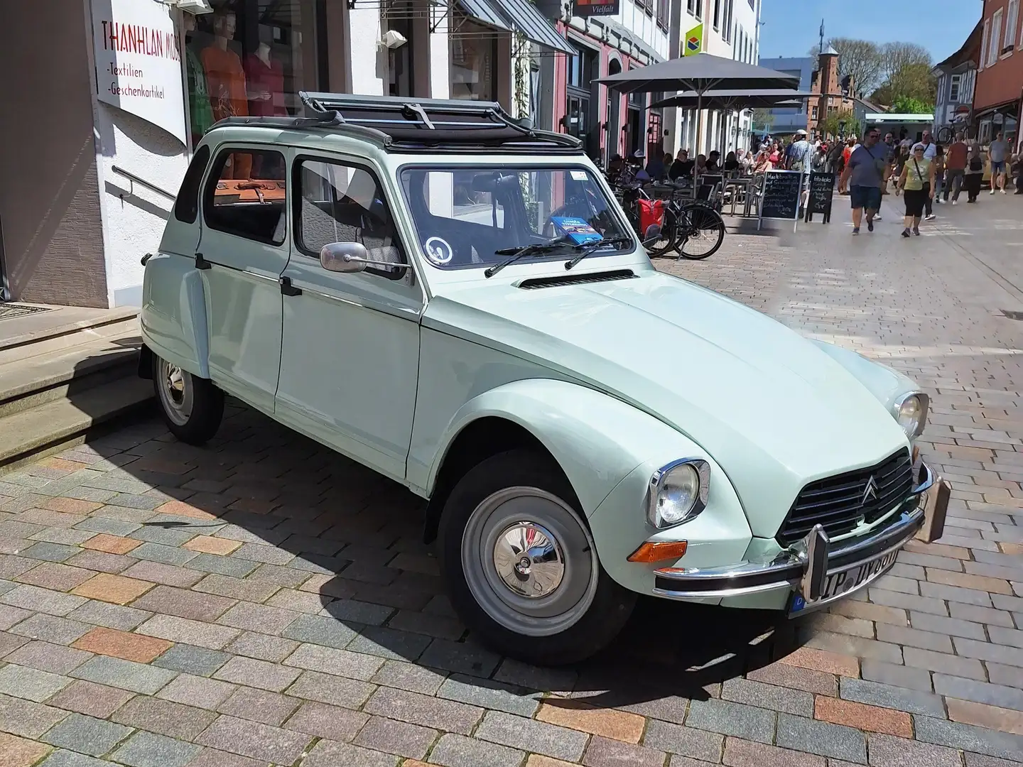 Citroen 2CV DYANE 6 mit VGS-Motor Grün - 1