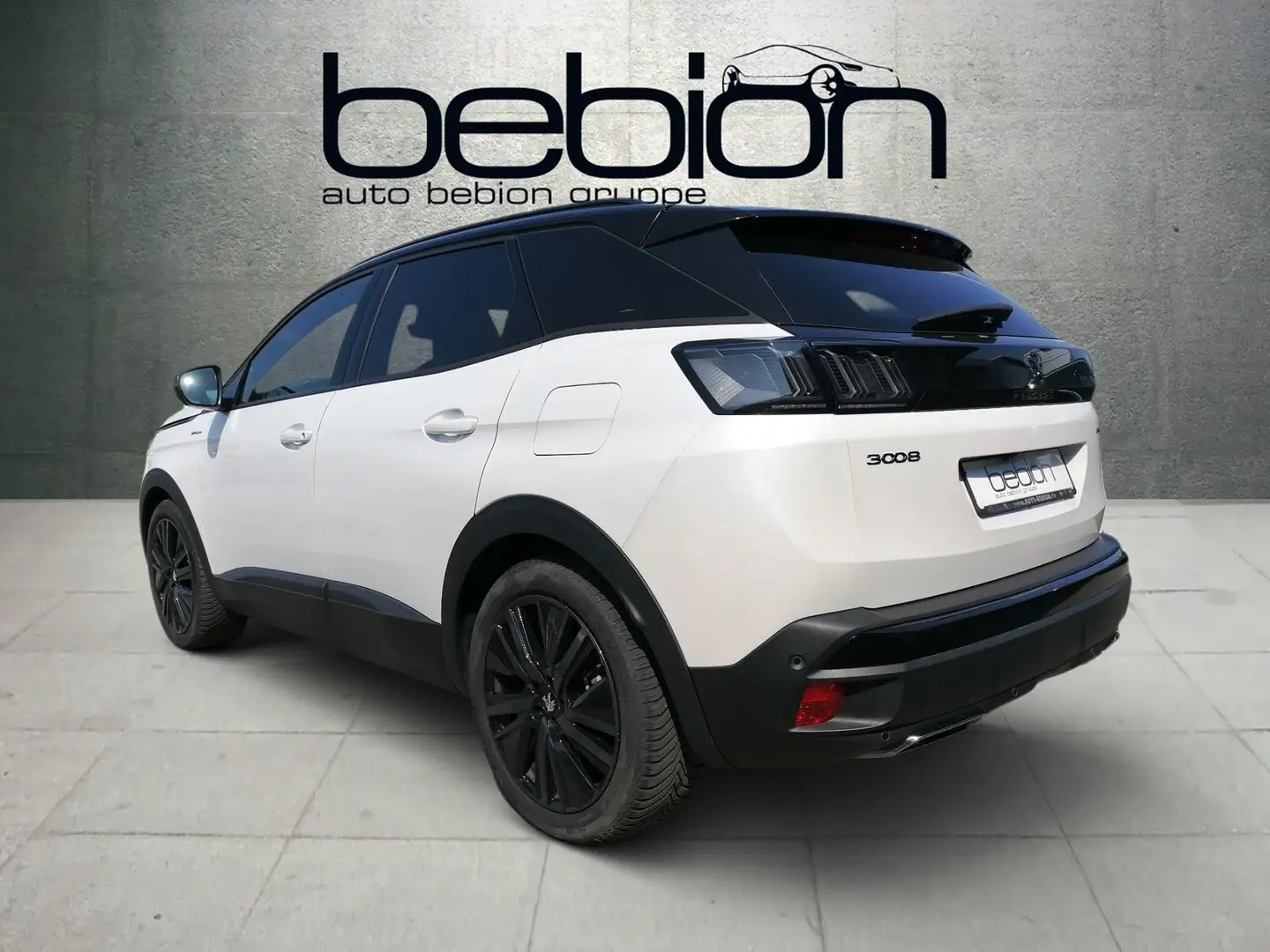 Peugeot 3008 Hybrid 225 (Plug-In) e.EAT8 GT ACC LED Blanc - 2