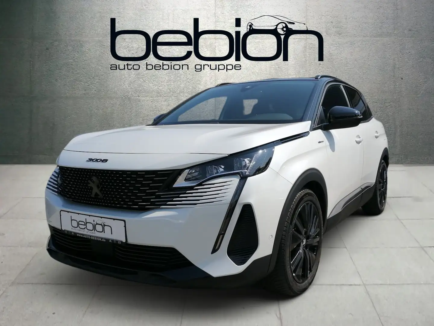 Peugeot 3008 Hybrid 225 (Plug-In) e.EAT8 GT ACC LED Blanc - 1