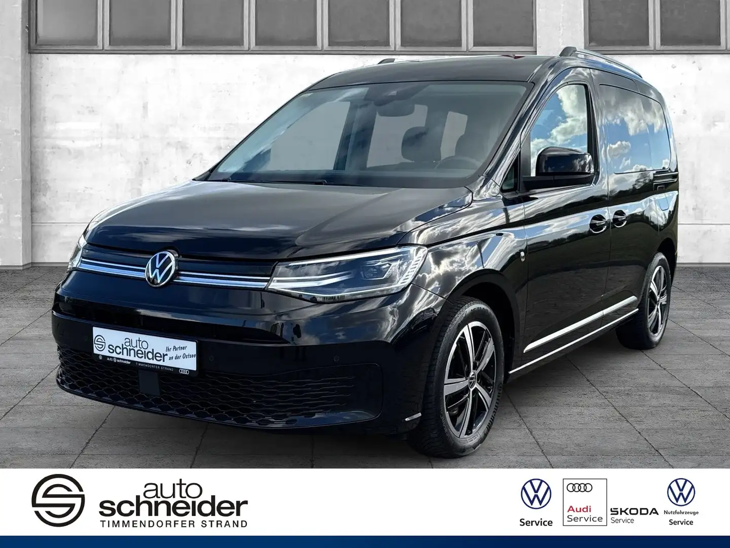 Volkswagen Caddy Caddy 2.0 TDI Style LED Navi RearView LaneAssist Schwarz - 1