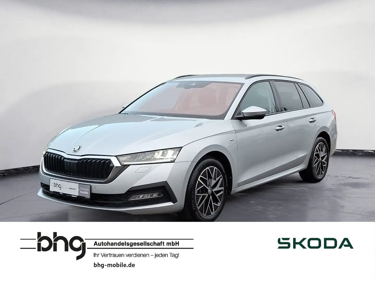 Skoda Octavia Combi 1.5 TSI Clever LED Bolero SmartLin Silber - 1