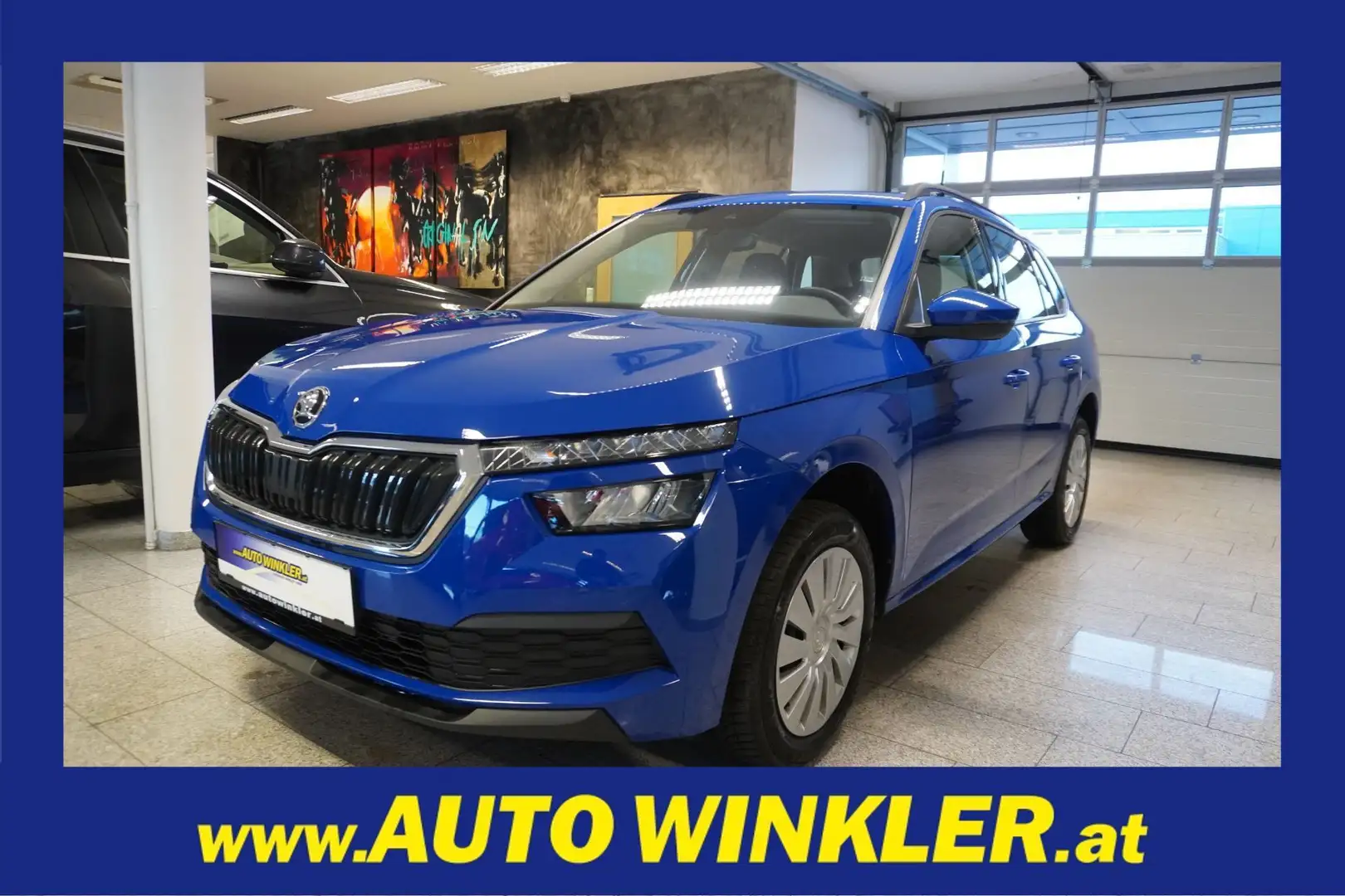 Skoda Kamiq 1.0 TSI Active Front Assist/LED Blau - 1