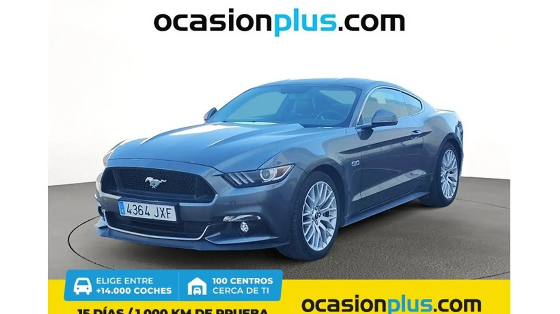 Ford Mustang Fastback 5.0 Ti-VCT GT Aut. Gris - 1