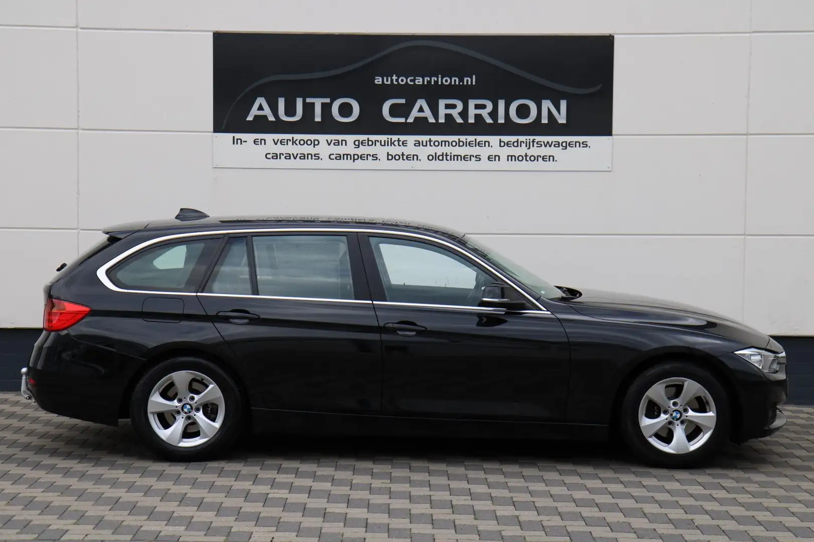 BMW 320 3-serie Touring 320d Automaat 163PK NL auto NAP Negro - 2