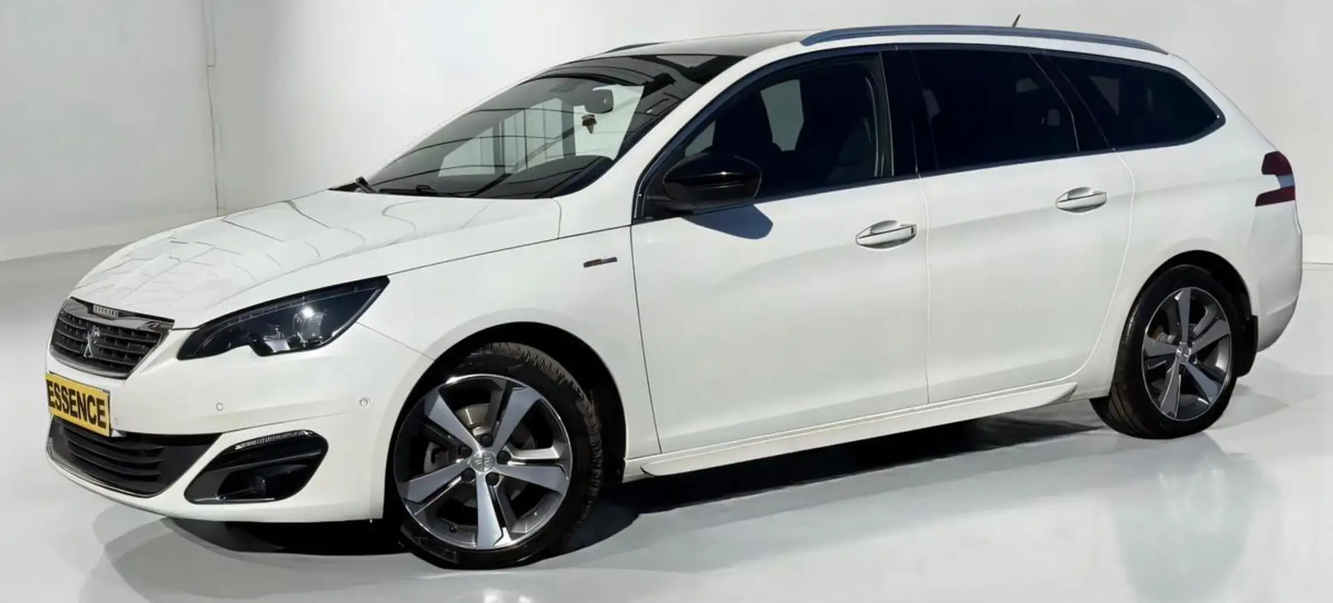 Peugeot 308 SW 1.2 130ch S&S EAT6 GT Line (7 CV) 2015 %2B CAME Blanc - 1