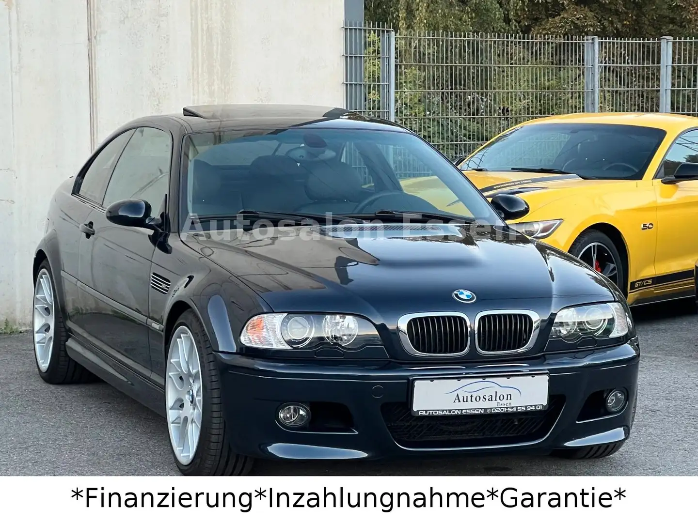 BMW M3 Coupe*SMG*19"CSL*H&K*Xenon*Lagerschalen NEU* Schwarz - 2
