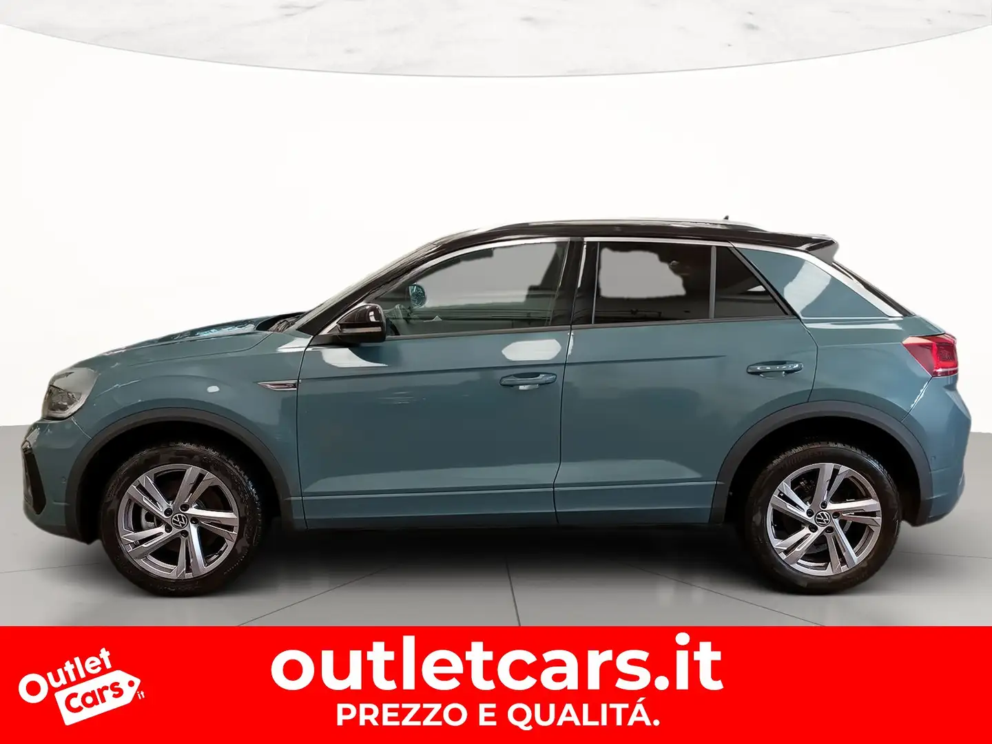 Volkswagen T-Roc 2.0 tdi r-line 150cv dsg Blu/Azzurro - 2