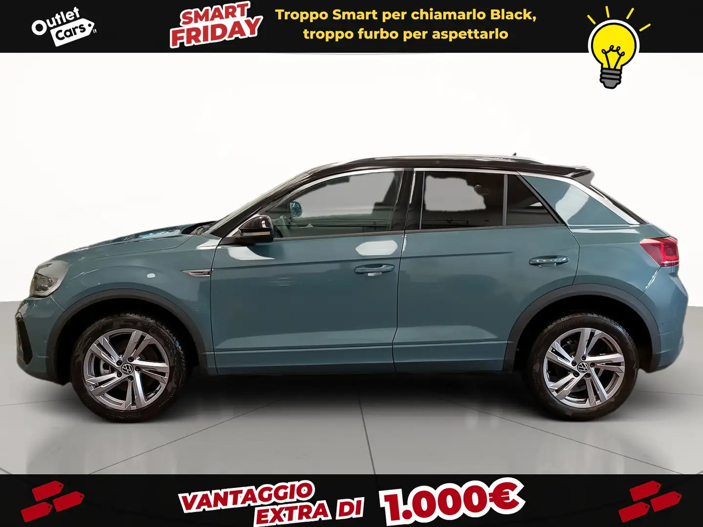 Volkswagen T-Roc 2.0 tdi r-line 150cv dsg Bleu - 2