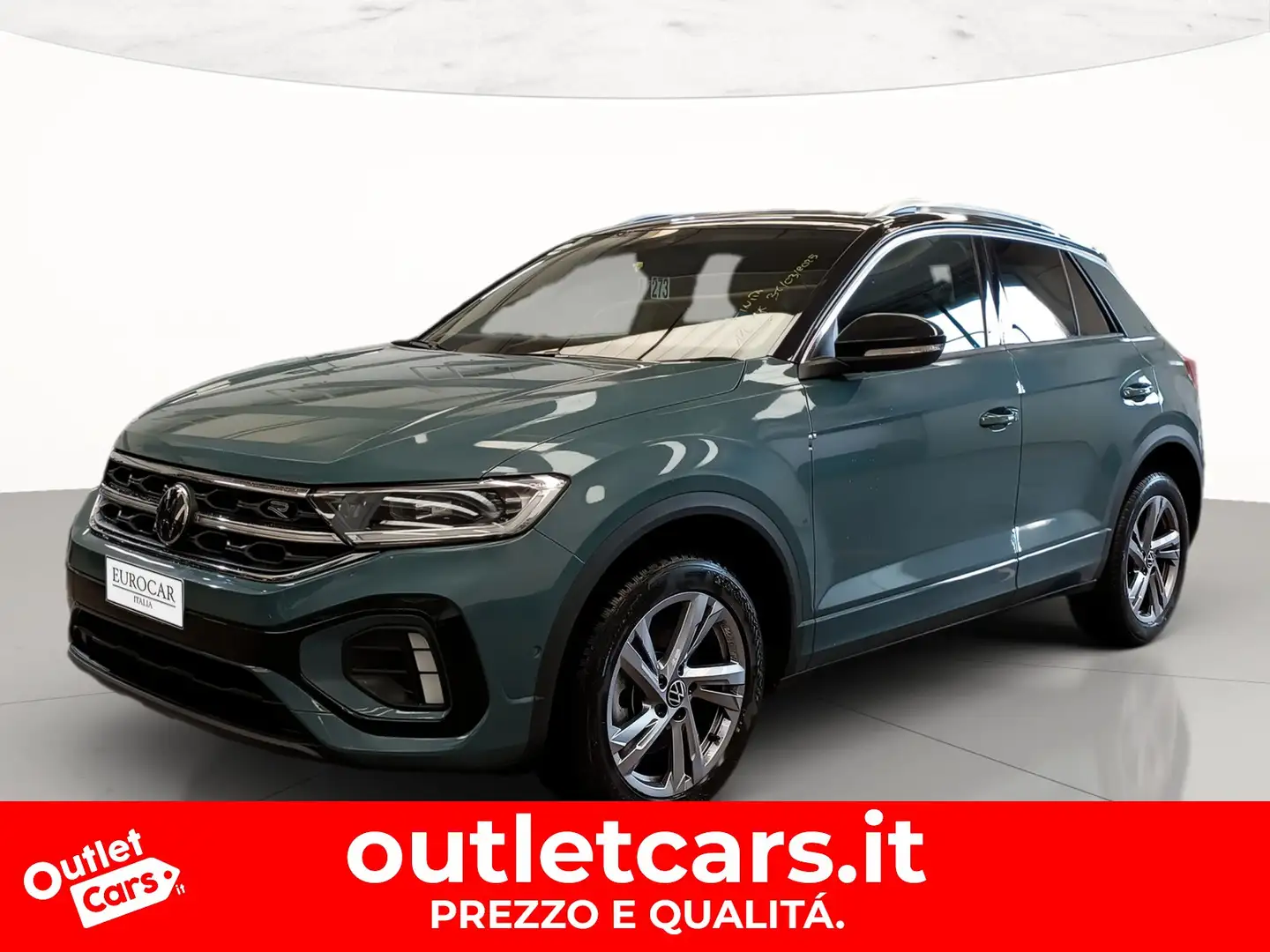 Volkswagen T-Roc 2.0 tdi r-line 150cv dsg Blu/Azzurro - 1