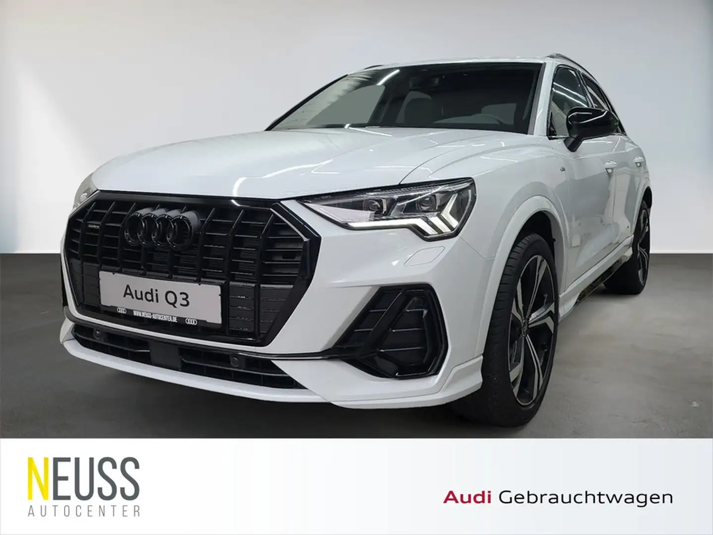 Audi Q3 40 TFSI quattro S line PANO+AHK+ACC+RFK+SONOS Weiß - 1