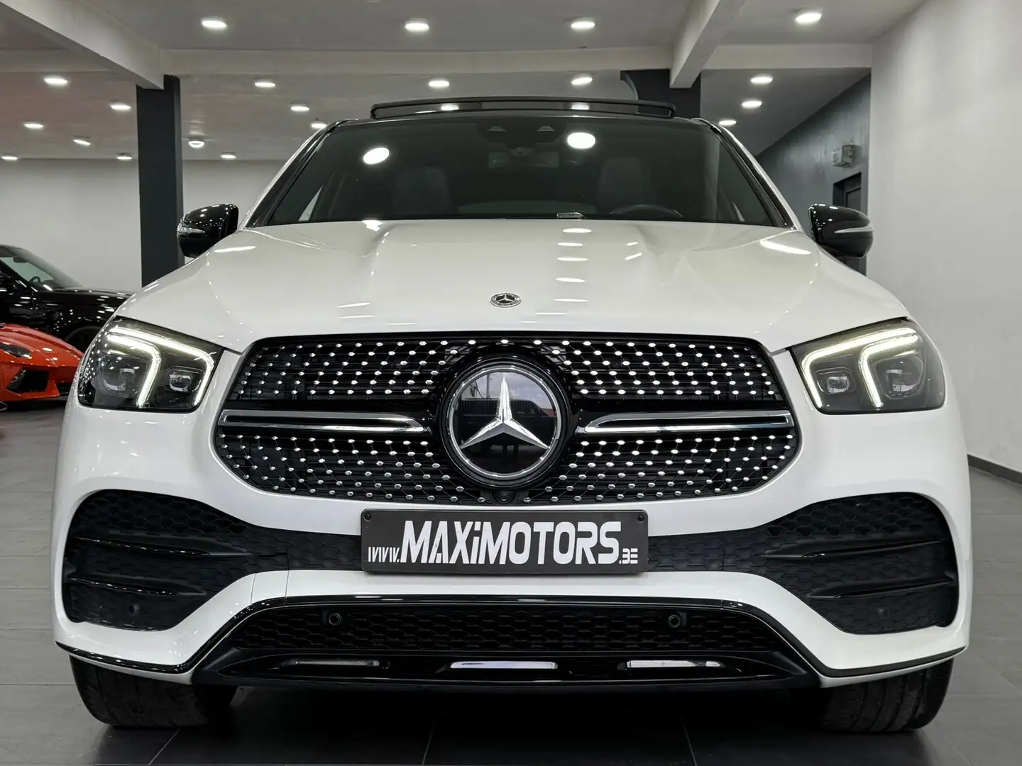 Mercedes-Benz GLE 350 De Coupé PHEV 4-Matic AMG PACK 29gr CO2 Carpass Blanc - 2
