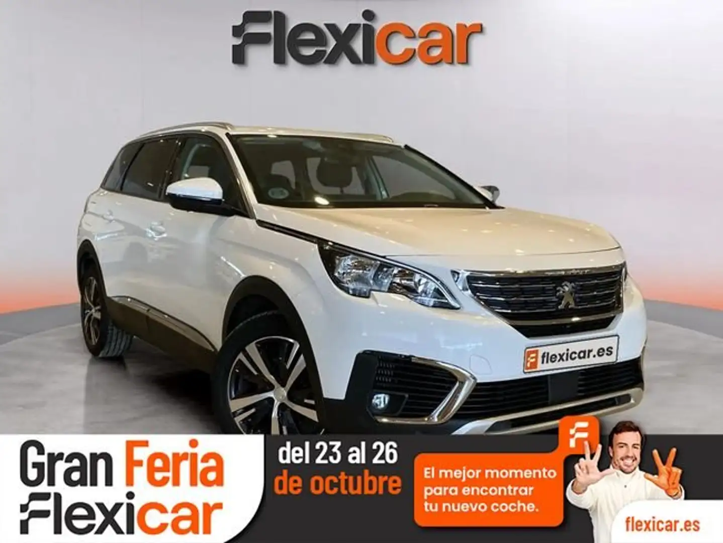 Peugeot 5008 1.2 PureTech S&S Allure 7 pl. 130 Blanc - 1
