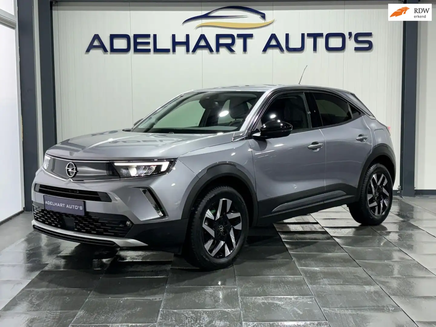 Opel Mokka 1.2 Turbo Elegance automaat / Navigatie full map / Grijs - 1