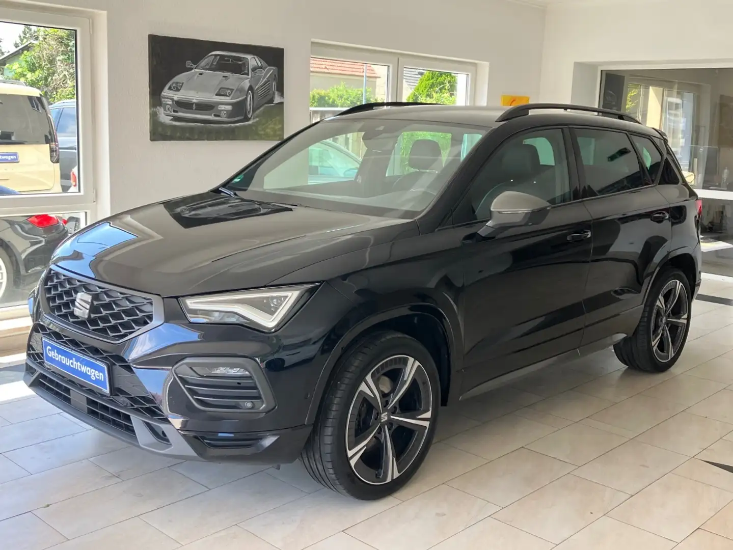 SEAT Ateca 2.0 TSI "FR" 4Drive DSG Virtual LED ACC Noir - 1