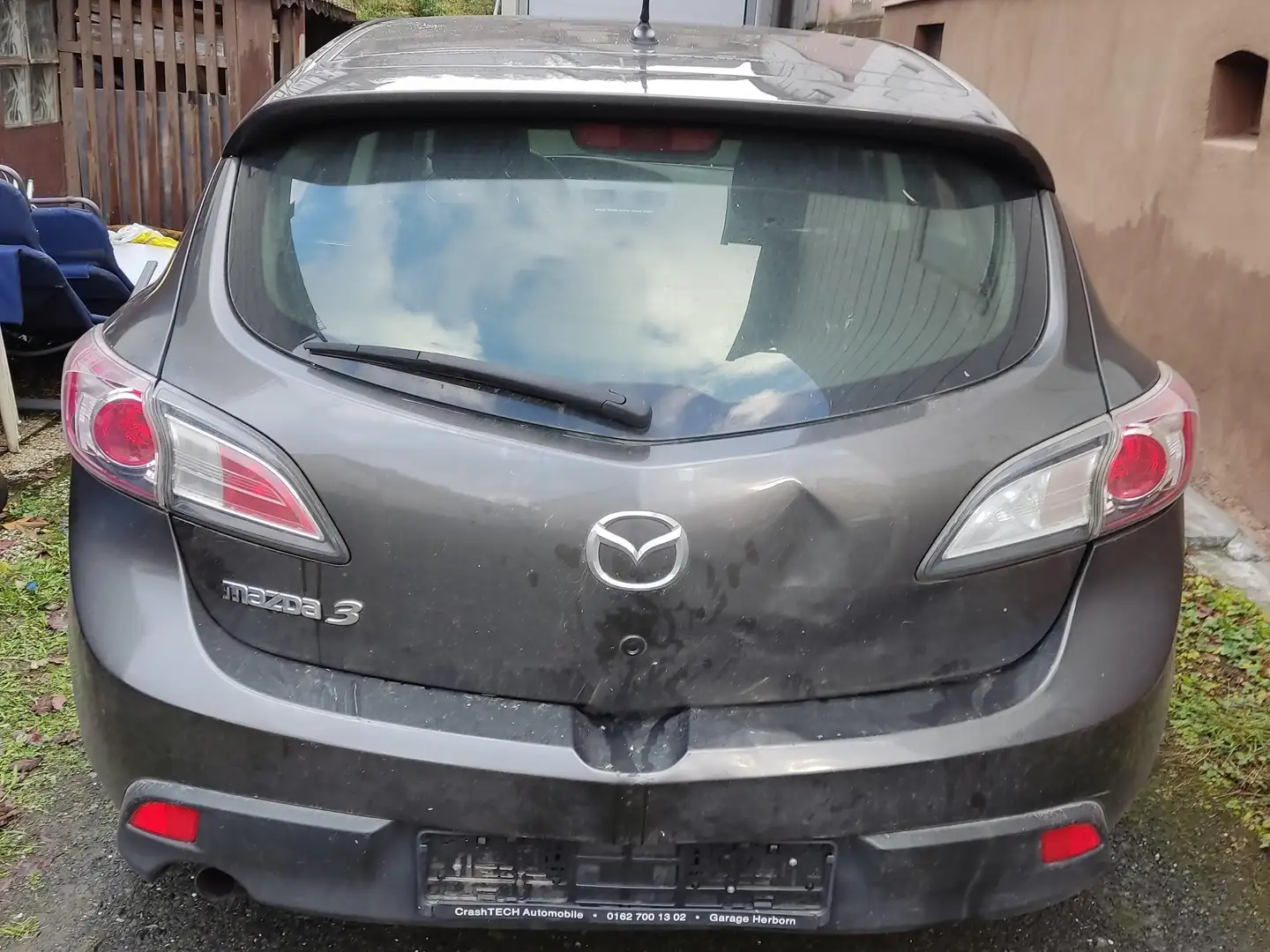 Mazda 3 3 1.6 MZR High-Line Grau - 2