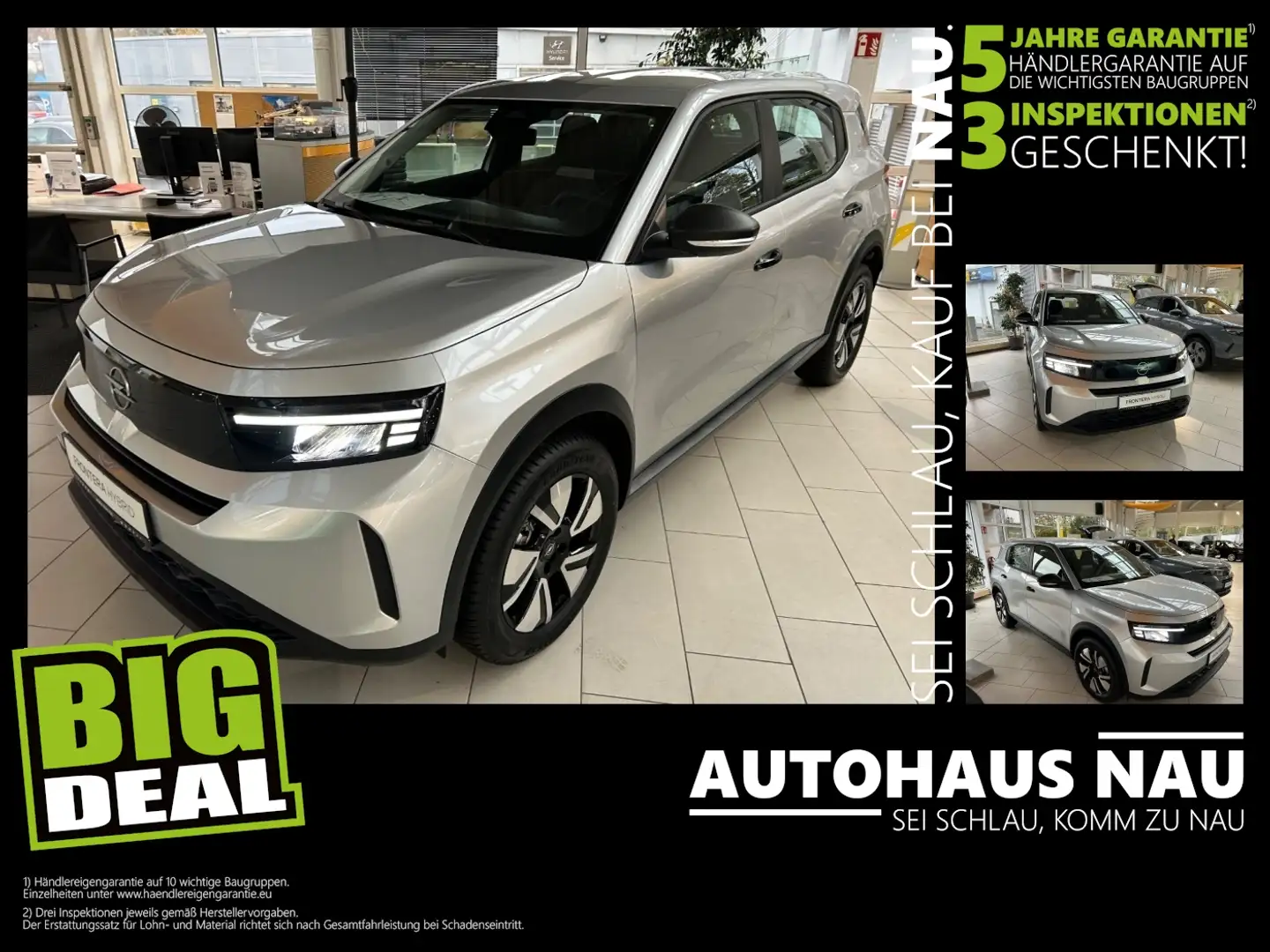 Opel Frontera Edition, Hybrid inkl. Big Deal Zilver - 1